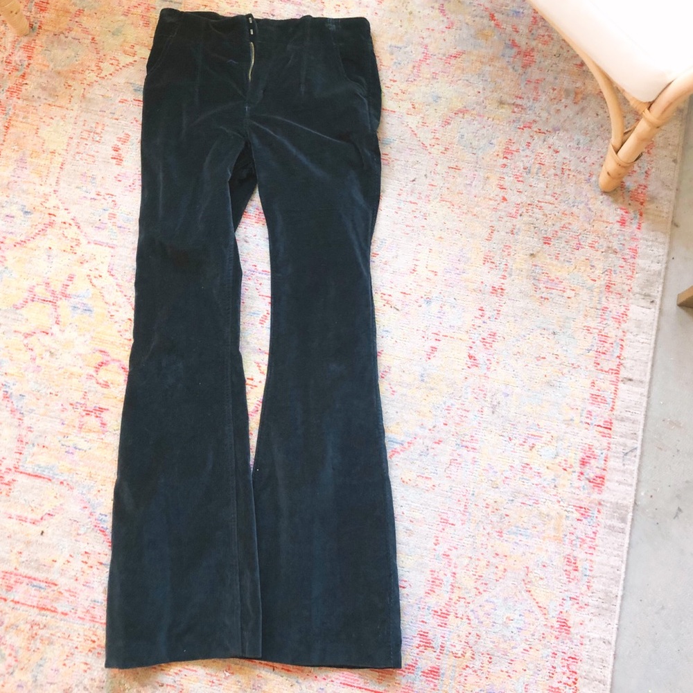 Free People Oxana Bells || Velvet Bell Bottoms 🦋